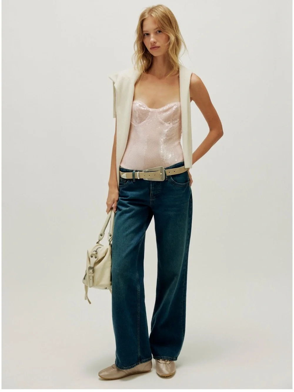 Free People For the Girls Bodysuit (bodysuit only)